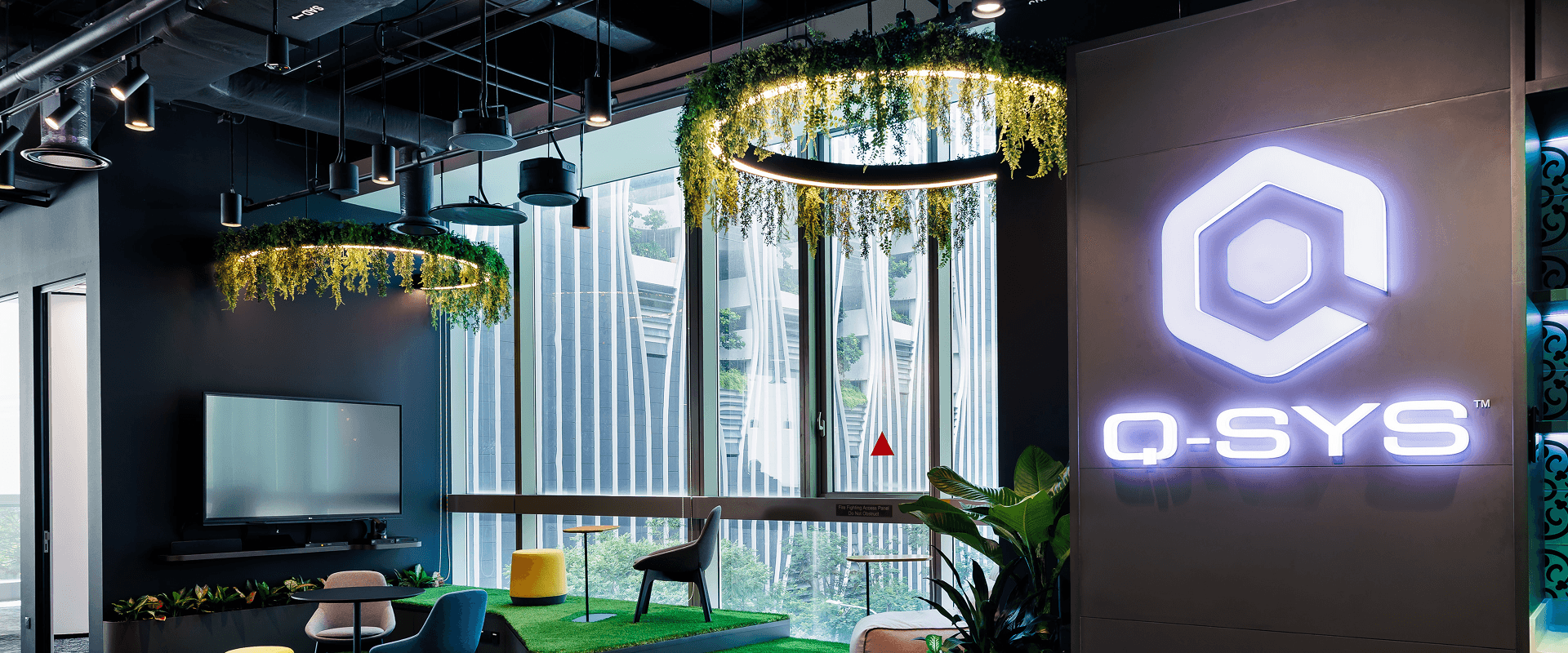 Q-SYS Singapur Experience Centre