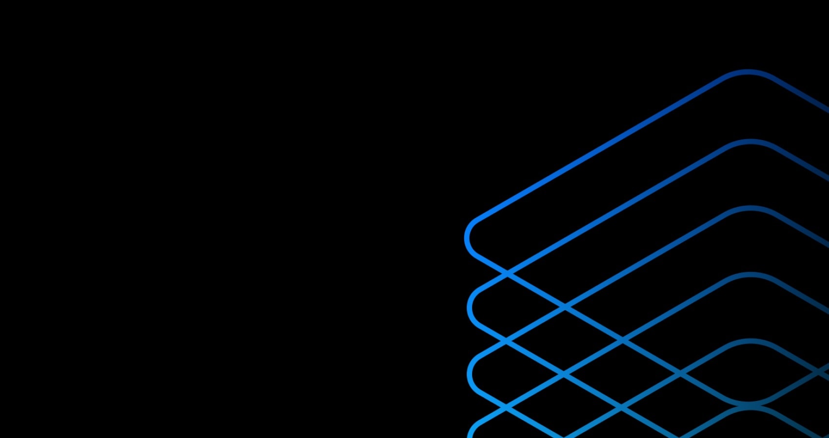 Blasses, abstraktes Design mit überlagerten blauen Linien.